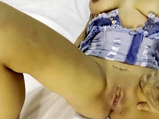 Shy Beautiful Latina Amateur with Big Tits Takes Huge Cumshot in First Porn Video