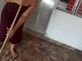 Talking to my wife while she cleans, I ask for a blowjob and it ends comically. 😄