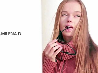 Sensual Blonde Lesbians Kiss In Lingerie And Stockings