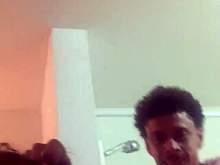 Detailed POV facial scene with voyeur watching intently