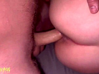 College blonde's first intense anal experience