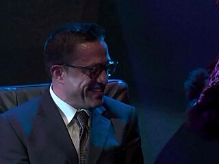 Catwoman Teases Hot Men with a Wild Lesson