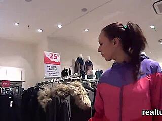 Stellar Czech Teen 18+ Seduced in Supermarket and Pounded Hard in POV