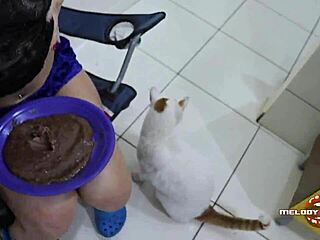 i prepare gourmet brigadeiro and get messy until i cum with my pussy honey dildo
