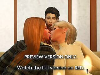 Under the Mistletoe - 3D Hentai - Preview Version