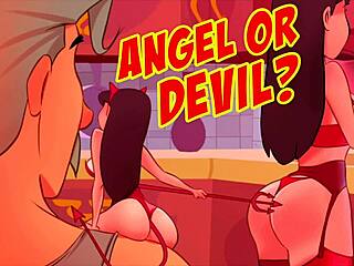 Angel or devil does she wants anal tha naughty home