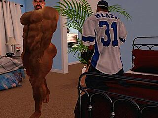 Red Headed Cheerleader Services Big Black Cocks In Interracial Gangbang