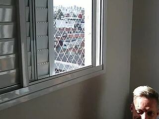 I woke up my pornstar friend Vagninho to fuck 😏