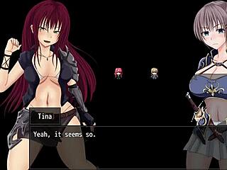tina swordswoman faces challenges in the scarlet prison hrpg