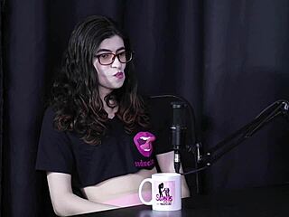 Transsexual Yumi Trap in Sheer Red Lingerie?