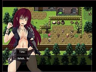 tina swordswoman faces challenges in the scarlet prison hrpg