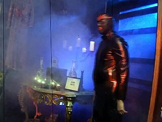 gimp sucked by two blonde milfs then plowed