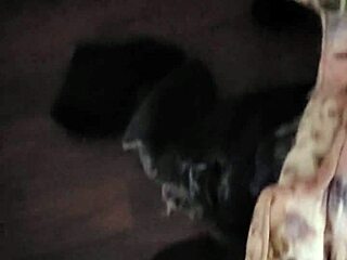 This white slut deeply throats big black cocks in interracial scenes