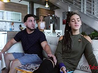 Jealous Stepsister Fucks Me After Gf Leaves