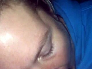 white slut cheats on husband with interracial handjob