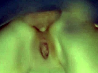 Teen squirts hard during intense assfucking with big cock on her tits