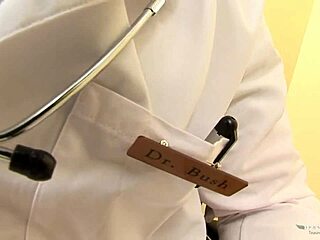 Instead of pills, the naughty doctor fucks his depressed patients!