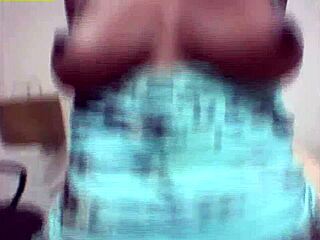 Ebony amateurs in volume 1 scene 1 deliver raw pov cumshot action with shaved pussy