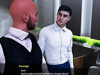 Monica Gets Rough Anal In Toilet With Two Guys!