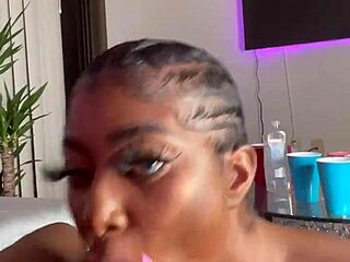 benjibandsxxx, nee nee banks sucking that big black cock