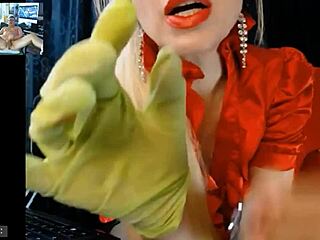 Wow! Young Blonde Dominates with Wild Femdom on Web Chat. Can You Handle Her Power?