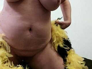 Laly Prin masturbates with her big natural tits