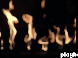 blonde milf christine smith stuns in naked striptease.