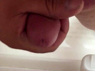 Jacking my small 18+ cock so hard!