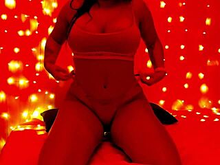 Wife forces cuckold to drink lover's cum in guided jerk off.