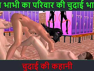 Beautiful Girl In Animated Threesome With Two Men Feels Intense Pleasure