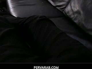 Arab Victoria June sucks big cock POV