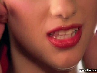 Clothed female nude male artistic blowjob with experienced lover