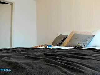 I finger my hottest latina teen pussy in doggy and suck a big dildo