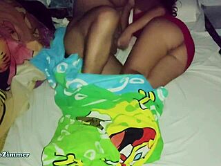 wow, caught my husband cheating with my sister on hidden cam at night in our bed!