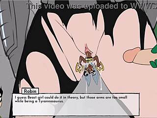 18titans episode 36 features robotic tesla pussy with big tits and creampie