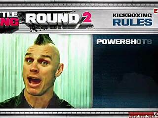 brunette teen with pierced tits gets huge cumshot on boobs in hardcore fight