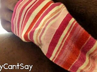 Masturbating in my panties