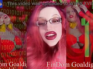 Brat goddess gives financial domination talks with jerk off instructions.