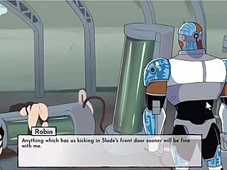 18titans episode 36 features robotic tesla pussy with big tits and creampie