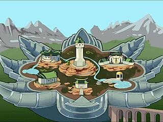 Four Elements Trainer Book 4 Love Part 27 - Jinora Gives Detailed Handjob In Hentai Game.