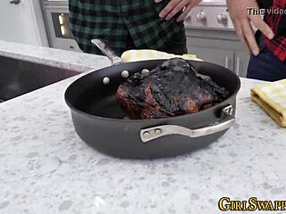 stockings teen 18+ stepdaughter sucks big shlong