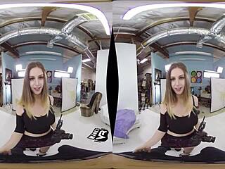 Beth Bennett Contrasts Elegance With Intense Pussy Fucking In Dress