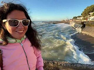 public agent - snagged a stunning beauty and drilled her wet pussy in the shower