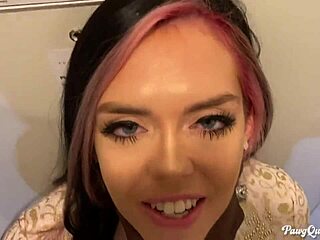 Ryan smiles loving that bbc drill