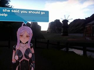 Monstergirl Island: Shape Shifter Girl With Growing Boobs On Beach