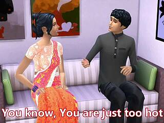 Horny mother-in-law fucks son behind husband's back.