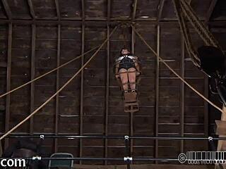 Bound And Tied In Intense Bondage Action!