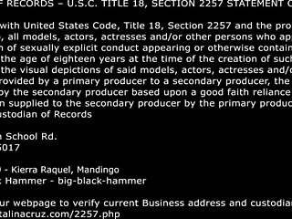 Mandingo drills stay at home mom Kierra Raquel with big black cock