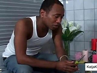 i threesome black guy with katja kassin