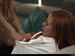 parasited chicks explode with slime and orgasms